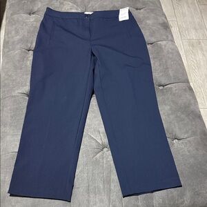 Rachel Zoe Midnight Blue Hi-Rise Slim Leg Pants